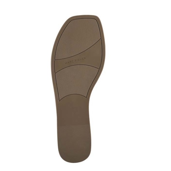 Marc Fisher Orange Croc-Embossed Bonina Sandal Womens Size 7.5 NIB - Picture 5 of 6